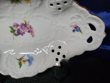 Ostalo posuđe: Korpa nova Lindner porcelan Zapadna Nemacka 70,80te. Korpica nova,sve — 8