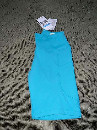 Helanke, biciklistički šortsevi: NIKE One High-Waisted 8'' Biker Shorts vel. M NOVO FZ — 9