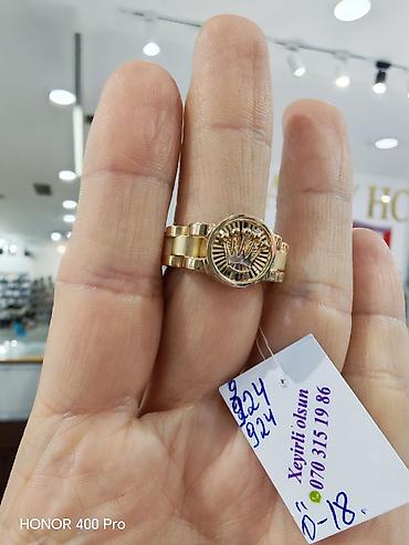 zergerlik: Toy, Üzük, Sarı qızıl, 585 Əyar, Qaşsız — 2