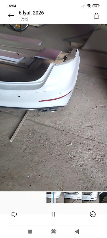 opel astra muherrik satilir: Məhsul: Arxa bamper (ağ rəng), inteqrə olunmuş diffuzor və dördlü — 2