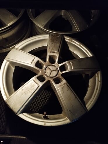 Шины и диски: Литые Диски R 16 Mercedes-Benz, Комплект, отверстий - 5, Б/у