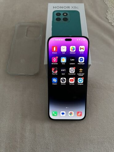 аккумулятор для мобильного телефона fly: Honor X8c, 128 ГБ, цвет - Черный