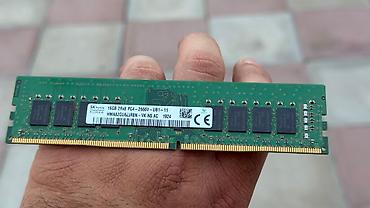 oyuncu komputer: Operativ yaddaş (RAM) Hynix, 16 GB, 2666 Mhz, DDR4, PC üçün, İşlənmiş — 1