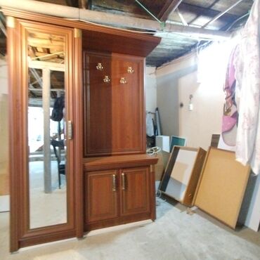 Qonaq otağı dəstləri: Qonaq otağı/dəhliz üçün klassik üslubda dəhliz mebeli - Material — 4