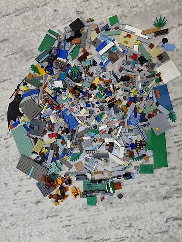 Расыпное Lego 1,8кг на 2 фото оригинальные детали Lego city Также не