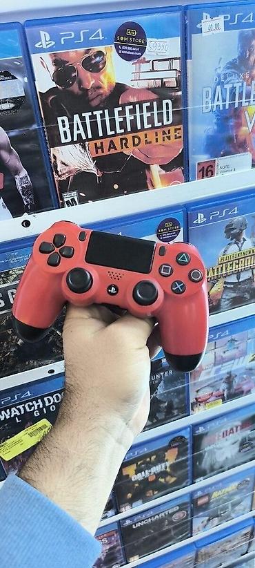 PS4 joystik PlayStation 4 üçün PS4 orijinal coystik qırmızı Yaxşı