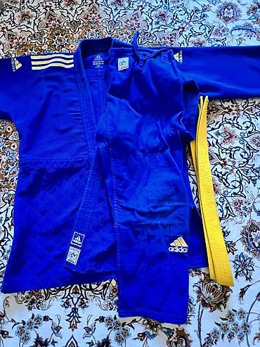 Продается оригинальное синее кимоно для дзюдо adidas CHAMPION Носил
