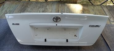 бампер тайота ипсум: Крышка багажника Toyota 2003 г., Б/у, цвет - Белый,Оригинал