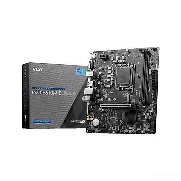 Kompüter ehtiyyat hissələri: MSI PRO H610M-E DDR4MSI PRO H610M-E DDR4 – kompakt və güclü micro-ATX — 1