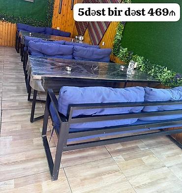Kafe restoran uçun divsn desti 1dest 469₼ satılır 5 dəst var.ölçüsü