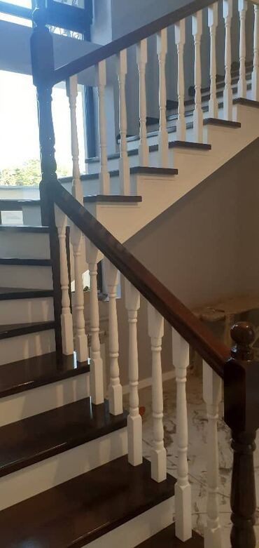 Деревянные лестницы: Лестницанын баардык турун жасайбыз арзан жана сапаттуу сапатына — 25