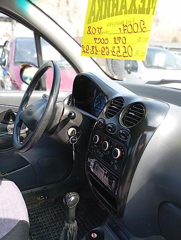 Унаа сатуу: Daewoo Matiz: 2007 г., 0.8 л, Кол менен иштөөчү, Бензин, Хетчбек — 7