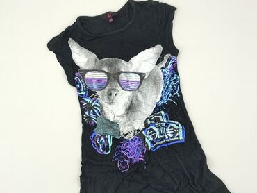 koszula czarna elegancka: T-shirt, Young Dimension, 9 years, 128-134 cm, condition - Fair