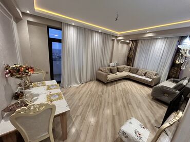 Uzunmüddətli kirayə mənzillər: Neftçilər Metrostansiyasının yaxınlığında yerləşən 2 otaqlı Lüks — 1