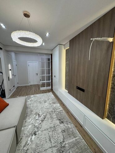 квартира с панорамными окнами: 2 комнаты, 79 м², Элитка, 9 этаж, Дизайнерский ремонт