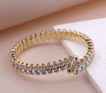 женские золотые серьги: Браслет, Ganezzi, 7 г, Самовывоз