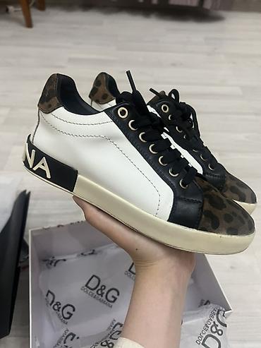 saint lauren: Кроссовки, 39, Dolce & Gabbana, Б/у, цвет - Белый, Платная доставка, Самовывоз — 4