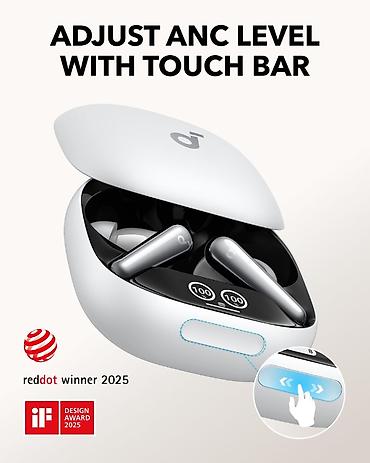 qulağcıq: Yeni Simsiz (Bluetooth) Qulaqcıqlar, Anker, rəng - Ağ — 2