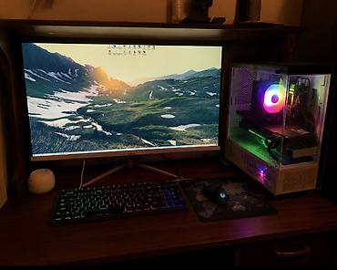 монитор цена: Компьютер, ядер - 6, ОЗУ 32 ГБ, Игровой, Новый, AMD Ryzen 5, SSD — 1