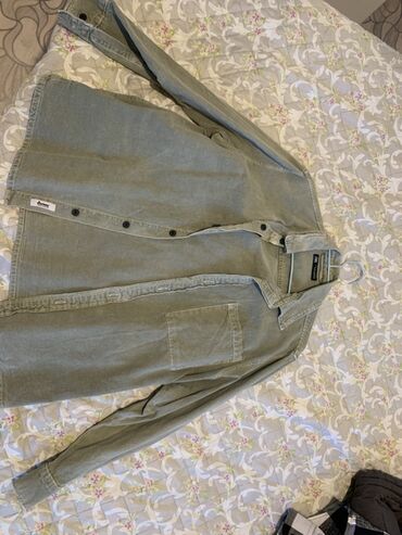 колья: Эркектердин көйнөгү, S (EU 36), Zara, Колдонулган, түсү - Жашыл