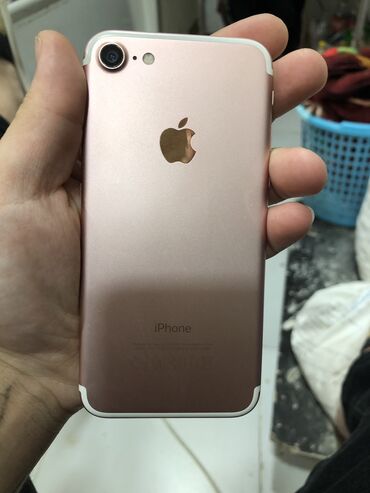 телефон fly li lon 3 7 v: IPhone 7, 32 ГБ, Розовый, Отпечаток пальца