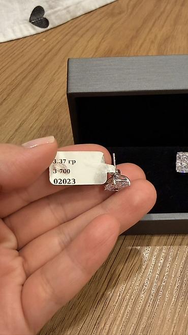 серебро грамм: Серебряные серьги 925 пробы с крупными фианитами, новые ✨ Серьги с — 3