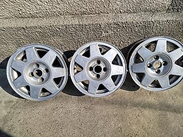 Литые Диски R 14 Volkswagen, отверстий - 4, Б/у at lalafo.kg Литые Диски R 14 Volkswagen, отверстий - 4, Б/у