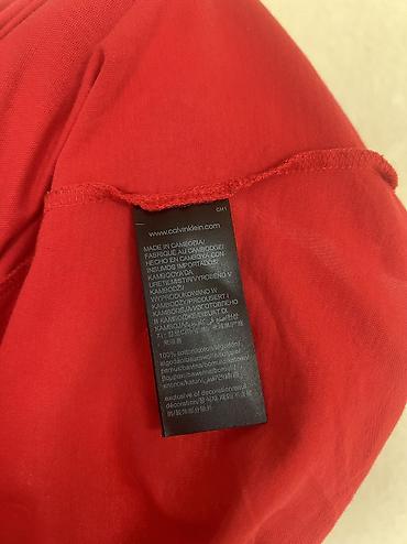 red centr: Футболка, Классическая модель, Calvin Klein, Хлопок, Б/у, M — 2