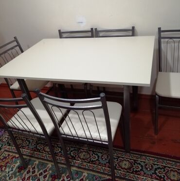 Sifarişlə masa və oturacaq dəstləri: Stol, stul, Masalar, Oturacaqlar, stul dəsti var Modellər coxdur Rəng — 29