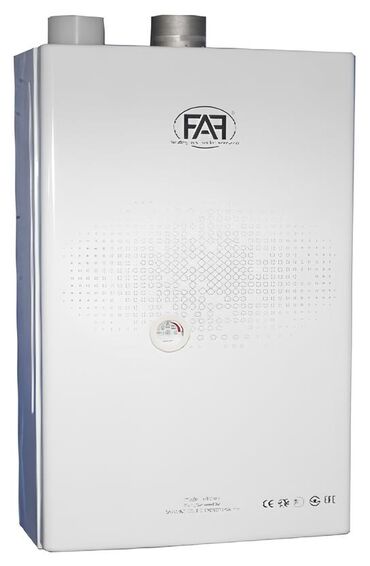 faf: Газовый отопительный котел + дымоход Мощность 16 квт/ч Площадь