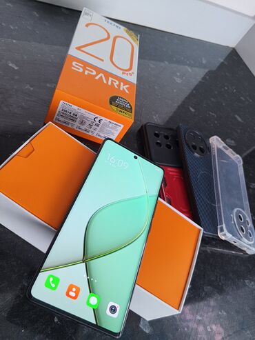 Tecno: Tecno Camon, Б/у, 256 ГБ, цвет - Зеленый — 8