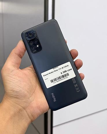 Redmi, Redmi Note 11S, Б/у, 128 ГБ, цвет - Черный, В рассрочку, 2 SIM