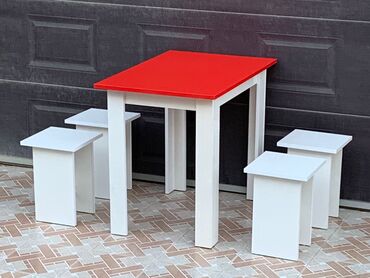 Masa və oturacaq dəstləri: Mətbəx üçün, Yeni, 4 stul — 5