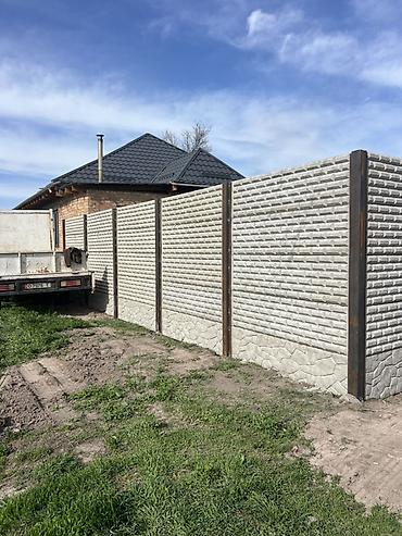 silver kitchen: Металлические ворота и заборные панели - Распашные ворота из металла — 7
