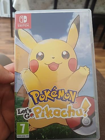 masaüstü konputer: Məhsul: Nintendo Switch oyunu – Pokémon: Let’s Go, Pikachu! Təsvir: - — 2