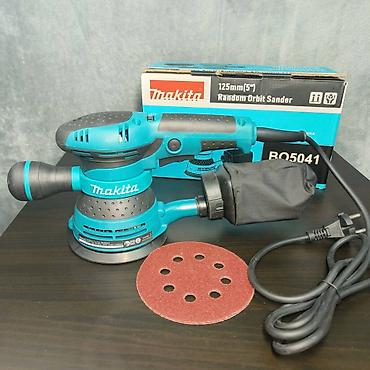 орбита: Экцентриковая шлифмашина Makita BO5041, 125 мм (5") Описание: - — 2