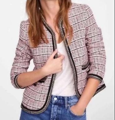 blejz: Zara tvid sako, prelep i za elegantne i za sportske kombinacije, XS — 5