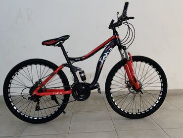 электронный велосипед: Velosiped "TOBA 207-26" Amortizasiya sistemi Sürət otürücü 3/7