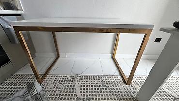 berber mirror second hand: Стол жыгачтан бийиктиги 60см Узуну 130 туурасы 80 3даана бар таза — 4