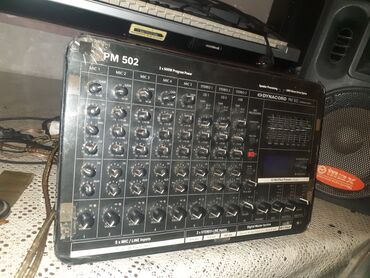 Fleytalar: Dynacord PM 502 powered mixer - Almaniya istehsalı, Bosch