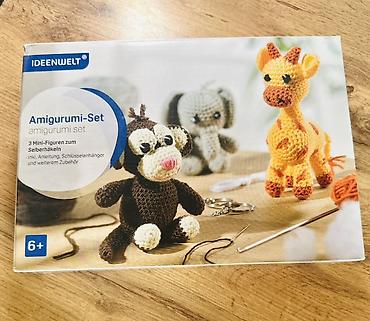 lego friends konstruktorları: IDEENWELT Amigurumi Seti - 6+ yaş üçün yaradıcı toxuculuq dəsti - — 1