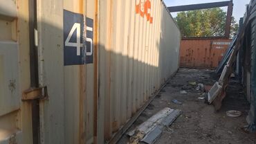 container house дома из контейнеров бишкек, контейнеры в бишкеке фото: ❗️АКЦИЯ❗️Продаю 45 футовый контейнер оригинал. Высота 2,9. Состояние