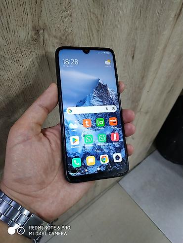 mabil telefon: Redmi Note 7, 64 GB, rəng - Qara, Barmaq izi — 1