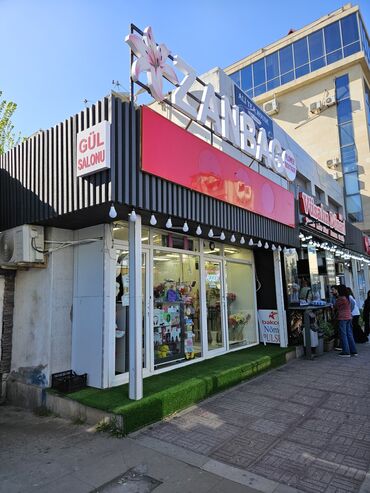 hazir kurs satilir: Hazır biznes satılır, gül salonu. Gündəlik satisi olur, kifayət qədər