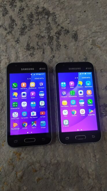 samsung f62: Samsung Galaxy J1 Mini, Колдонулган, 8 GB, түсү - Кара, 2 SIM