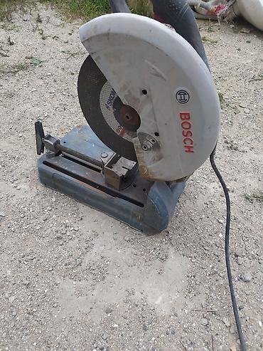 Оборудование для производства: Bosch metal kəsmə dəzgahı (stasionar çep-saw) - Brend: Bosch - Növ — 2