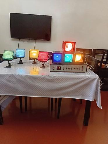 kamera projektor: Sovet istehsalı “СПЕКТР-301” işıq musiqisi qurğusu - Komplekt — 4