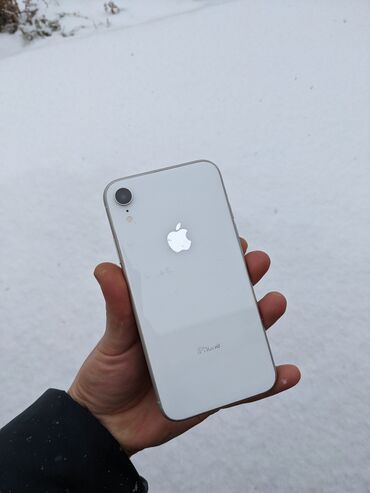 все про свадьбу: IPhone Xr, Б/у, 64 ГБ, Белый, Зарядное устройство, 81 %