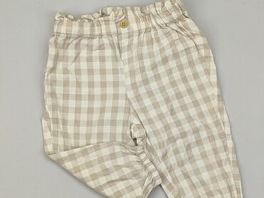 dresy legginsy: Spodnie dresowe, H&M, 6-9 m, stan - Dobry
