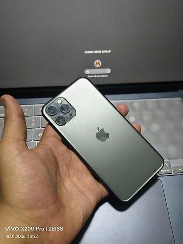 Apple iPhone: IPhone 11 Pro, 64 ГБ, Matte Midnight Green, 84 % — 1